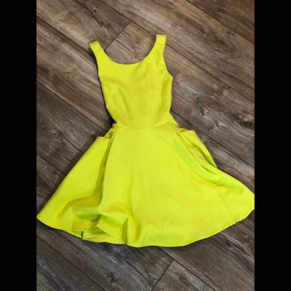 Bright Yellow dress